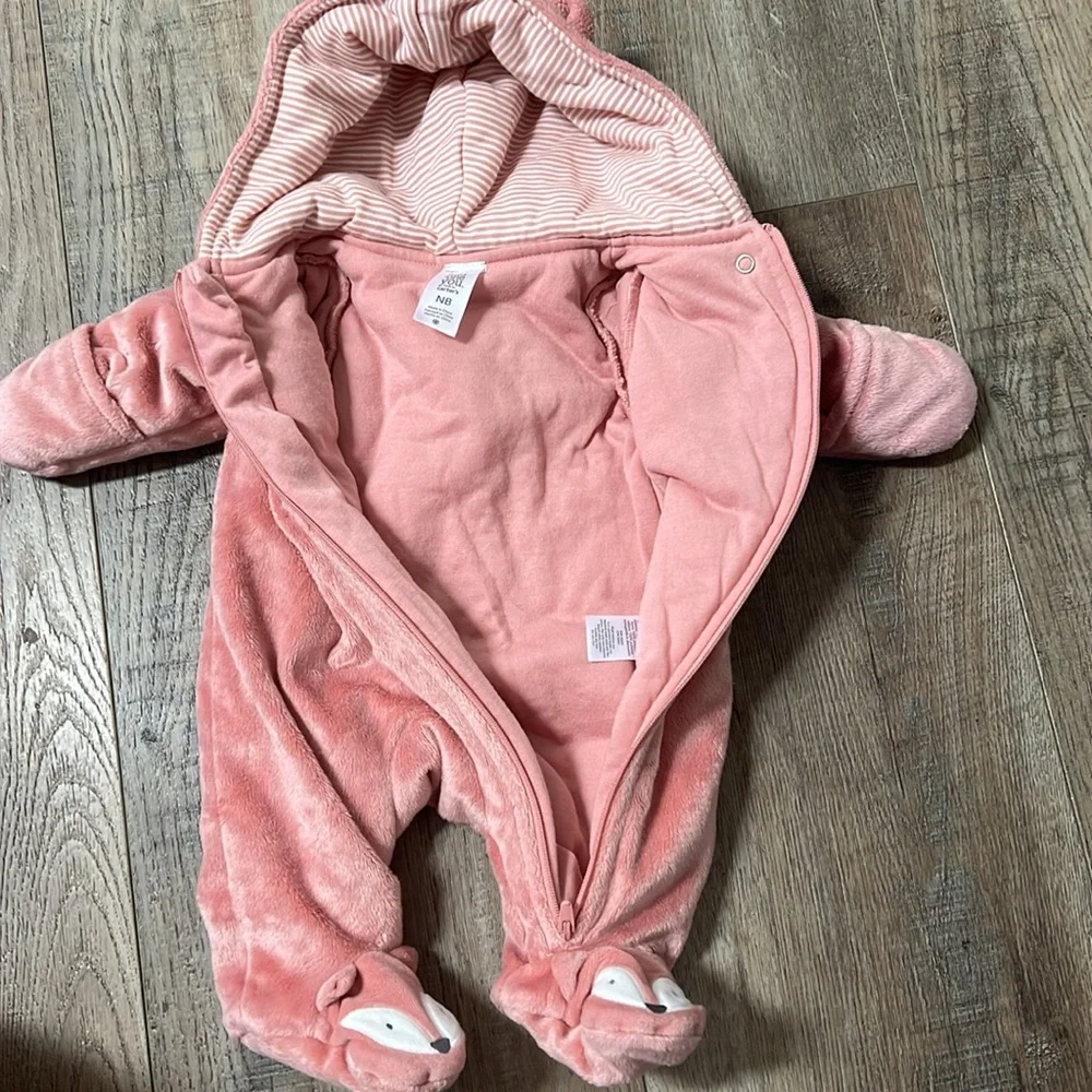 Target Newborn Fox Snowsuit - Picture 5 of 5